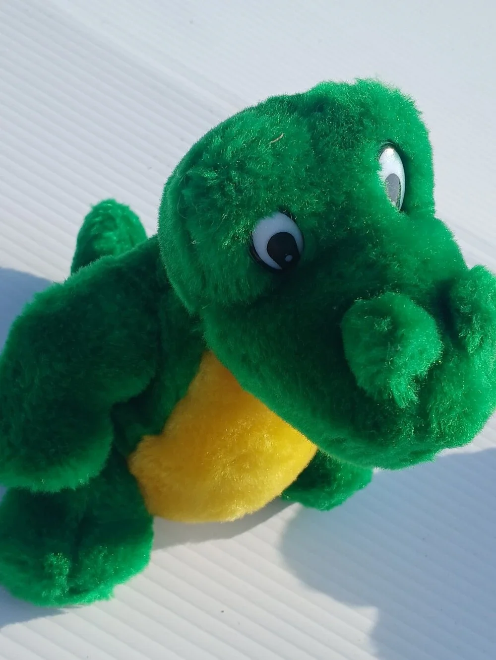 Vintage Plush Lot Stuffed Animals Dolphin Bear Dog Crocodile / Alligator Walrus